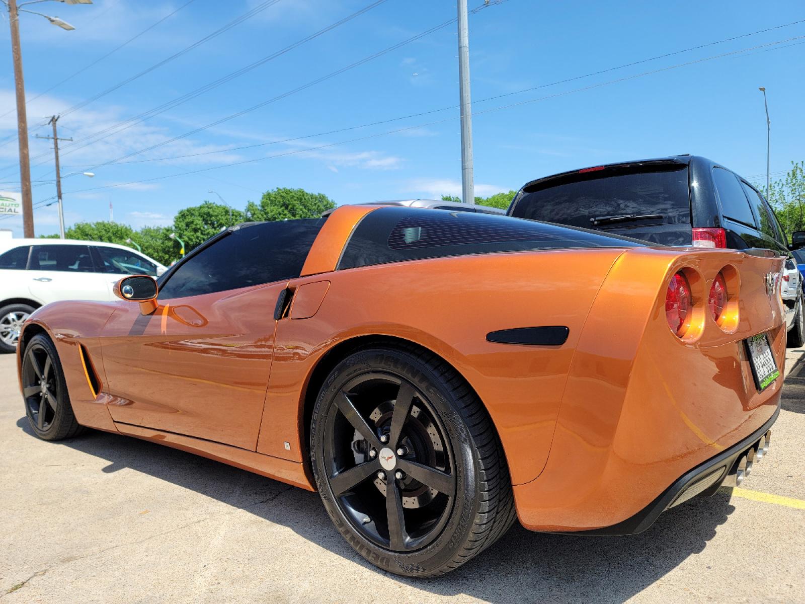 2008 SUNSET ORANGE /CASHMERE Chevrolet Corvette (1G1YY26W585) with an 6.2L V8 OHV 16V engine, AUTO transmission, located at 2660 S.Garland Avenue, Garland, TX, 75041, (469) 298-3118, 32.885551, -96.655602 - VERY FAST, VERY CLEAN, LOW MILE 2008 CORVETTE COUPE! MUST SEE!rnrnGM PERFORMANCE PARTS LS3 