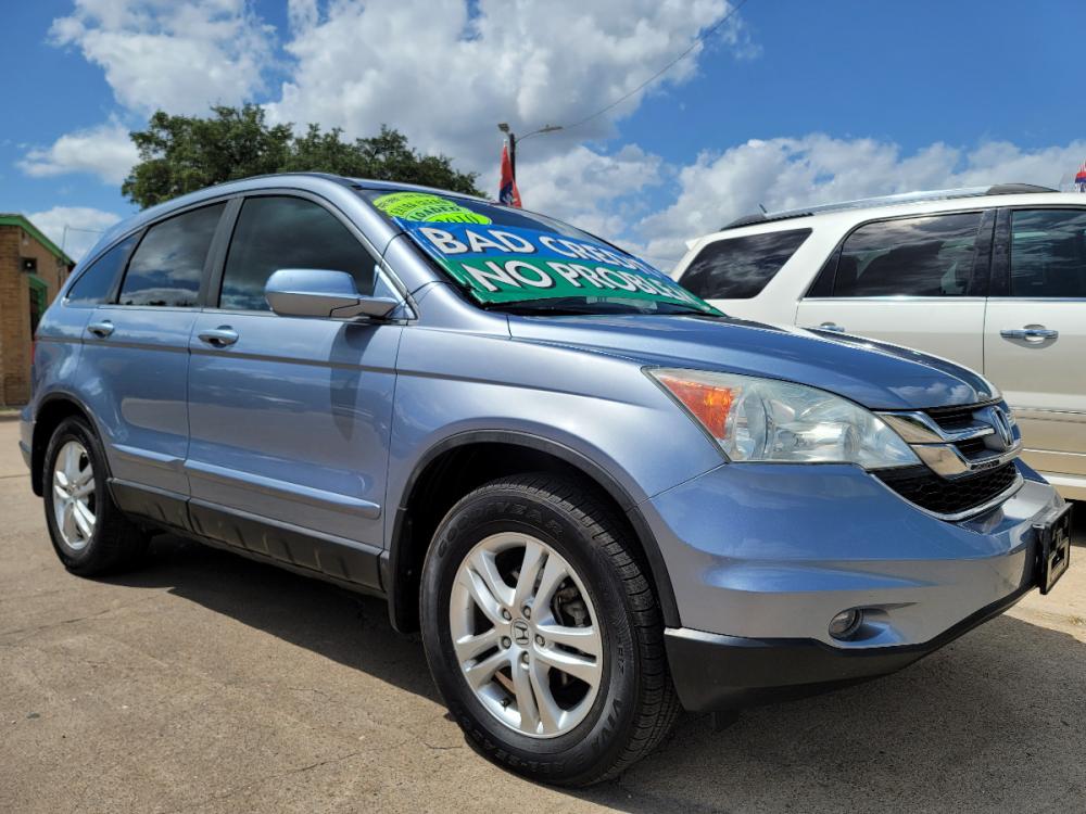 2010 BLUE Honda CR-V EX-L (5J6RE3H75AL) with an 2.4L L4 DOHC 16V engine, 5-Speed Automatic transmission, located at 2660 S.Garland Avenue, Garland, TX, 75041, (469) 298-3118, 32.885551, -96.655602 - Welcome to DallasAutos4Less, one of the Premier BUY HERE PAY HERE Dealers in the North Dallas Area. We specialize in financing to people with NO CREDIT or BAD CREDIT. We need proof of income, proof of residence, and a ID. Come buy your new car from us today!!rnrnThis is a very well cared for 2010 Ho - Photo #1