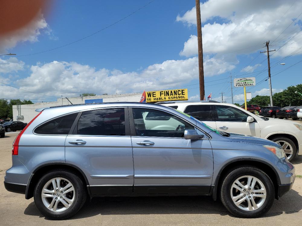 2010 BLUE Honda CR-V EX-L (5J6RE3H75AL) with an 2.4L L4 DOHC 16V engine, 5-Speed Automatic transmission, located at 2660 S.Garland Avenue, Garland, TX, 75041, (469) 298-3118, 32.885551, -96.655602 - Welcome to DallasAutos4Less, one of the Premier BUY HERE PAY HERE Dealers in the North Dallas Area. We specialize in financing to people with NO CREDIT or BAD CREDIT. We need proof of income, proof of residence, and a ID. Come buy your new car from us today!!rnrnThis is a very well cared for 2010 Ho - Photo #2