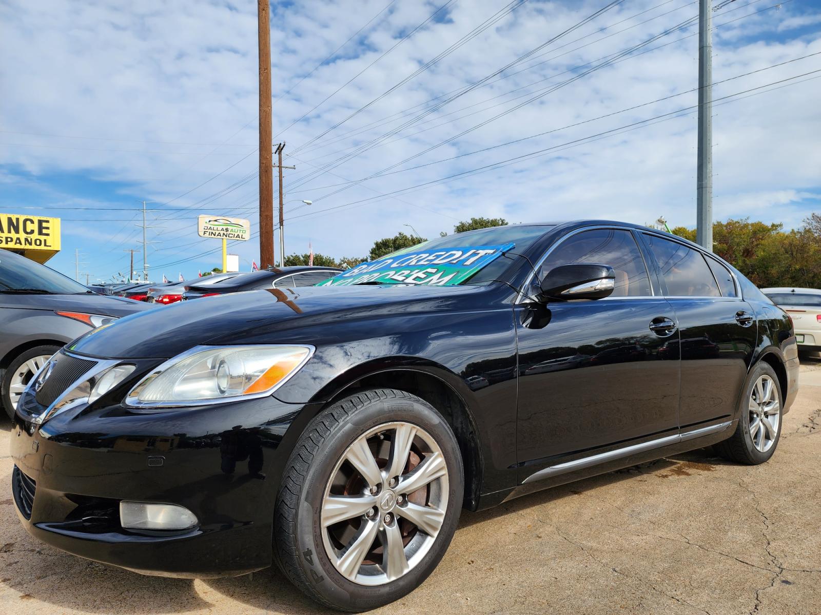 2010 BLACK Lexus GS GS 350 (JTHCE1KS5A0) with an 3.5L V6 DOHC 24V engine, 6-Speed Automatic transmission, located at 2660 S.Garland Avenue, Garland, TX, 75041, (469) 298-3118, 32.885551, -96.655602 - Welcome to DallasAutos4Less, one of the Premier BUY HERE PAY HERE Dealers in the North Dallas Area. We specialize in financing to people with NO CREDIT or BAD CREDIT. We need proof of income, proof of residence, and a ID. Come buy your new car from us today!!rnrnThis is a Loaded 2010 LEXUS GS 350 AW - Photo #8