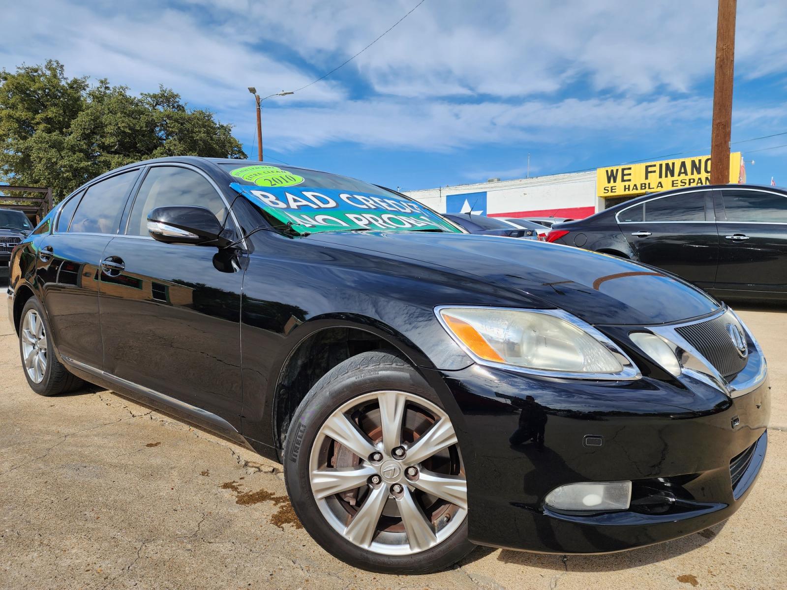 2010 BLACK Lexus GS GS 350 (JTHCE1KS5A0) with an 3.5L V6 DOHC 24V engine, 6-Speed Automatic transmission, located at 2660 S.Garland Avenue, Garland, TX, 75041, (469) 298-3118, 32.885551, -96.655602 - Welcome to DallasAutos4Less, one of the Premier BUY HERE PAY HERE Dealers in the North Dallas Area. We specialize in financing to people with NO CREDIT or BAD CREDIT. We need proof of income, proof of residence, and a ID. Come buy your new car from us today!!rnrnThis is a Loaded 2010 LEXUS GS 350 AW - Photo #0