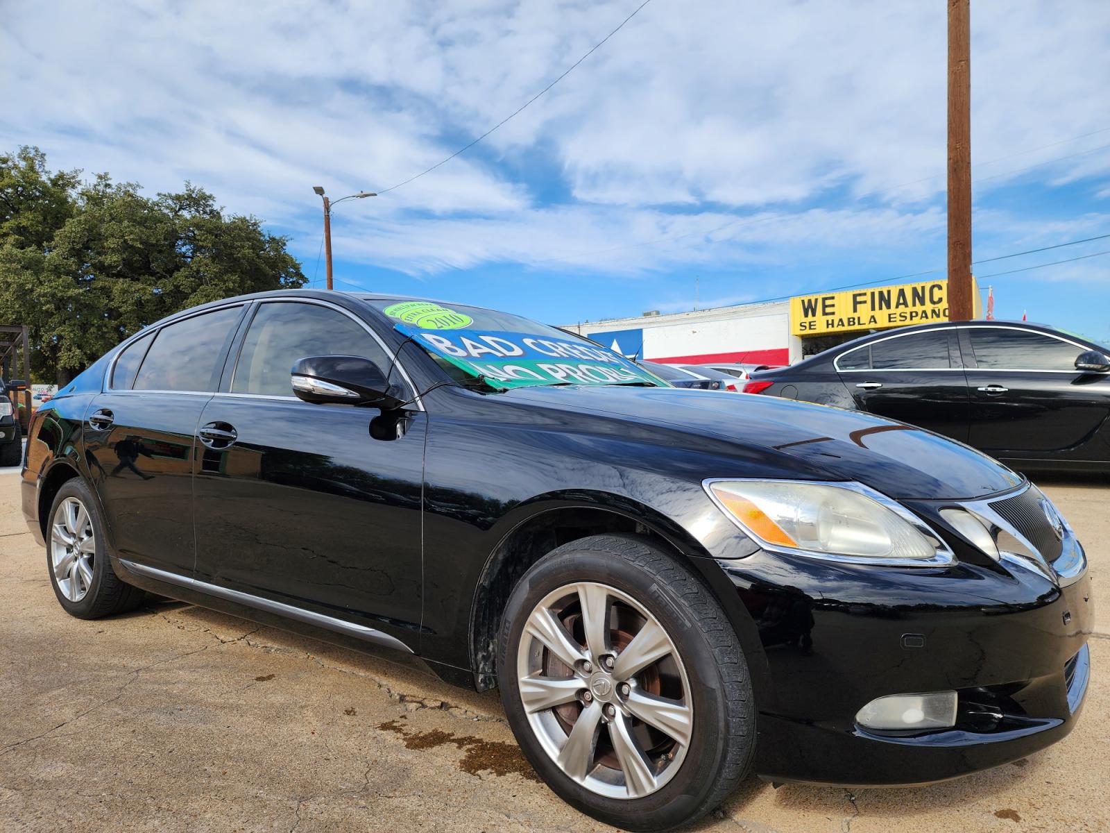 2010 BLACK Lexus GS GS 350 (JTHCE1KS5A0) with an 3.5L V6 DOHC 24V engine, 6-Speed Automatic transmission, located at 2660 S.Garland Avenue, Garland, TX, 75041, (469) 298-3118, 32.885551, -96.655602 - Welcome to DallasAutos4Less, one of the Premier BUY HERE PAY HERE Dealers in the North Dallas Area. We specialize in financing to people with NO CREDIT or BAD CREDIT. We need proof of income, proof of residence, and a ID. Come buy your new car from us today!!rnrnThis is a Loaded 2010 LEXUS GS 350 AW - Photo #1