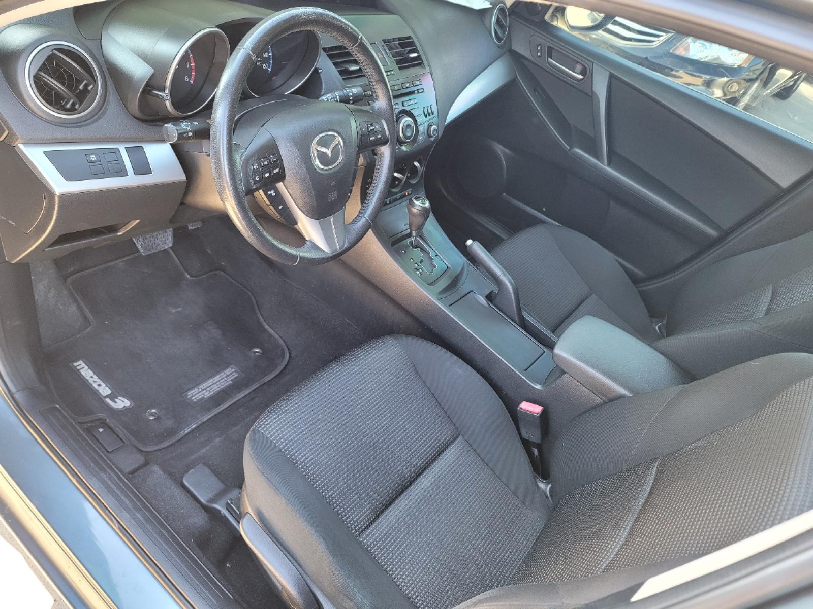 2012 GRAY /BLACK Mazda MAZDA3 I Touring 5-Door (JM1BL1L70C1) with an 2.0L L4 DOHC 16V engine, AUTO transmission, located at 2660 S.Garland Avenue, Garland, TX, 75041, (469) 298-3118, 32.885551, -96.655602 - Welcome to DallasAutos4Less, one of the Premier BUY HERE PAY HERE Dealers in the North Dallas Area. We specialize in financing to people with NO CREDIT or BAD CREDIT. We need proof of income, proof of residence, and a ID. Come buy your new car from us today!!rnrnThis is a very clean 2012 MAZDA MAZDA - Photo #10
