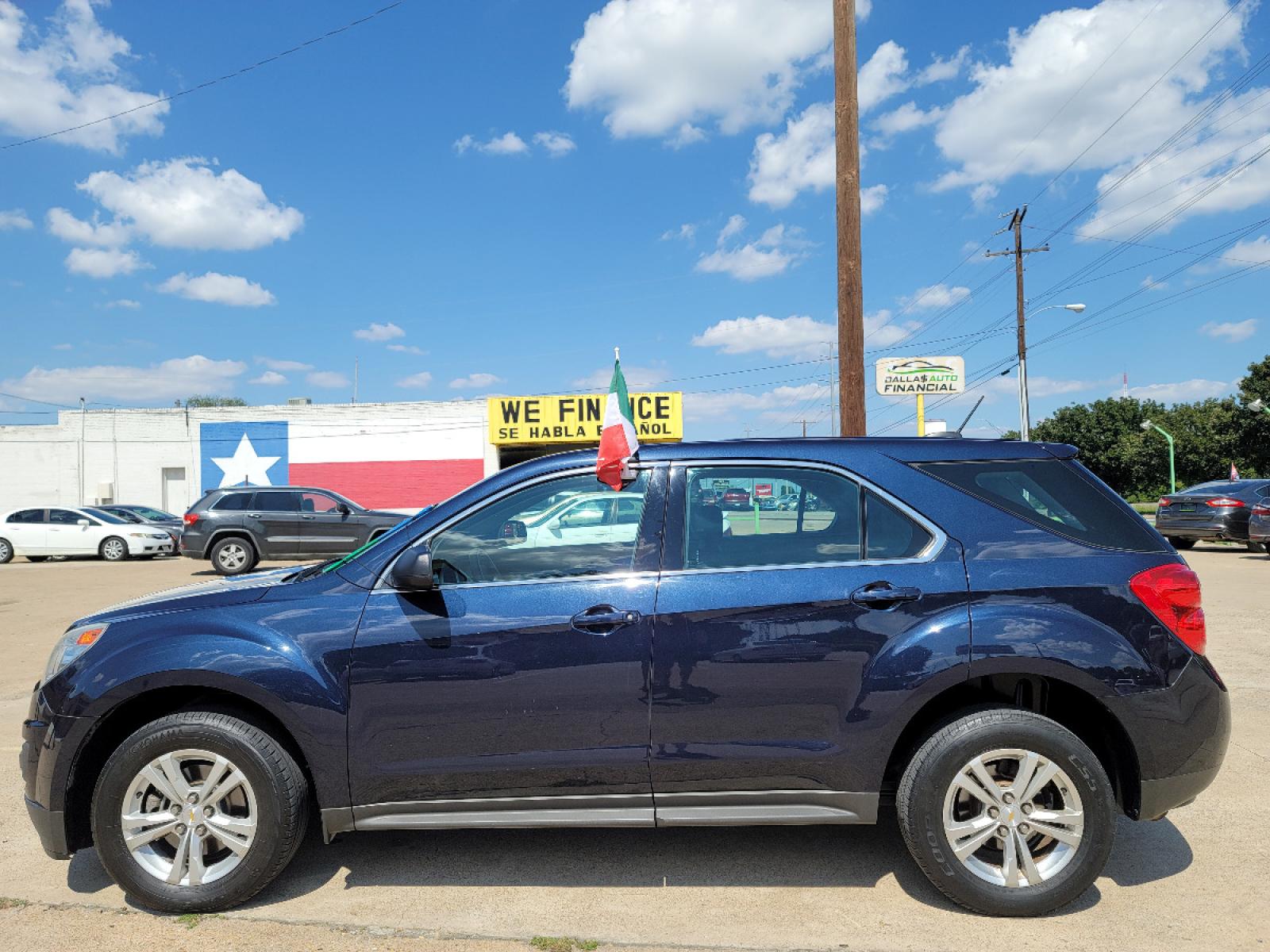2015 BLUE Chevrolet Equinox LS (2GNALAEK1F1) with an 2.4L L4 DOHC 16V FFV engine, 6-Speed Automatic transmission, located at 2660 S.Garland Avenue, Garland, TX, 75041, (469) 298-3118, 32.885551, -96.655602 - Welcome to DallasAutos4Less, one of the Premier BUY HERE PAY HERE Dealers in the North Dallas Area. We specialize in financing to people with NO CREDIT or BAD CREDIT. We need proof of income, proof of residence, and a ID. Come buy your new car from us today!!rnrnThis is a very well cared for 2015 CH - Photo #6