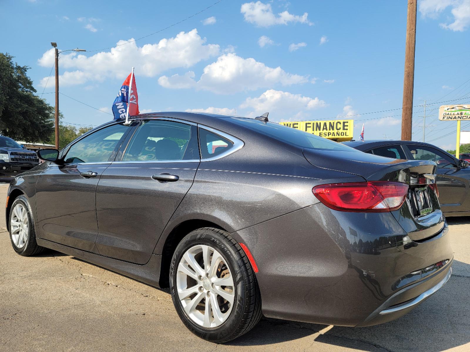 2016 GRAY Chrysler 200 Limited (1C3CCCAB4GN) with an 2.4L L4 DOHC 16V engine, 9A transmission, located at 2660 S.Garland Avenue, Garland, TX, 75041, (469) 298-3118, 32.885551, -96.655602 - Welcome to DallasAutos4Less, one of the Premier BUY HERE PAY HERE Dealers in the North Dallas Area. We specialize in financing to people with NO CREDIT or BAD CREDIT. We need proof of income, proof of residence, and a ID. Come buy your new car from us today!!rnrnThis is a Super Clean 2016 CHRYSLER 2 - Photo #5