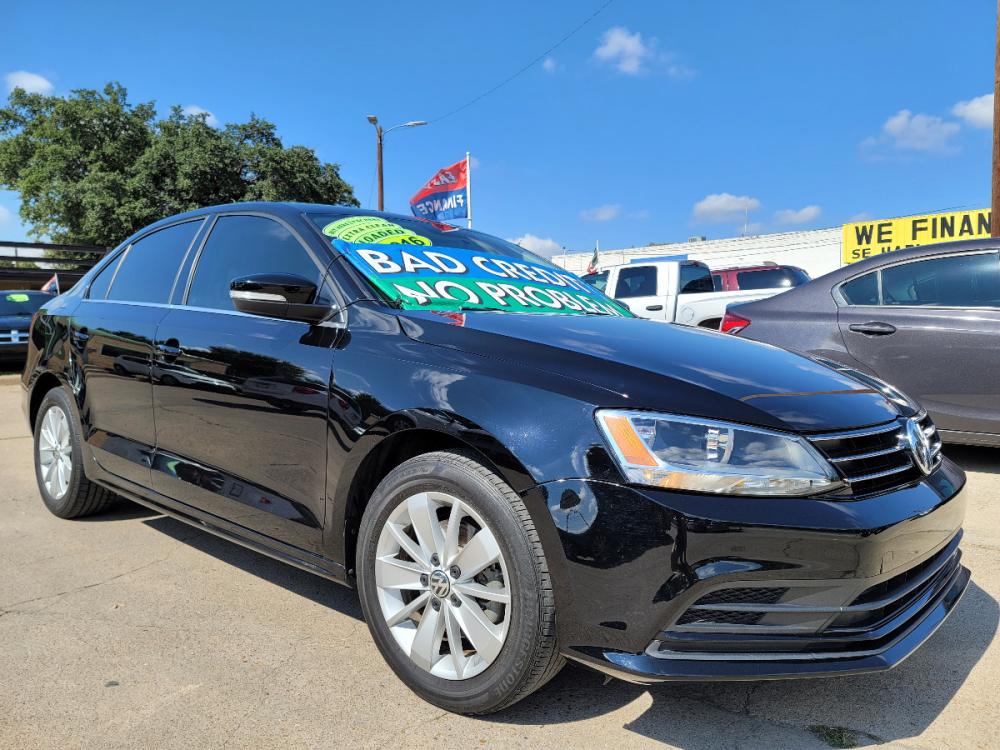 2016 BLACK /BEIGE LEATHER Volkswagen Jetta SE (3VWD67AJXGM) with an 1.4L L4 DOHC 20V engine, 6A transmission, located at 2660 S.Garland Avenue, Garland, TX, 75041, (469) 298-3118, 32.885551, -96.655602 - Welcome to DallasAutos4Less, one of the Premier BUY HERE PAY HERE Dealers in the North Dallas Area. We specialize in financing to people with NO CREDIT or BAD CREDIT. We need proof of income, proof of residence, and a ID. Come buy your new car from us today!!rnrnThis is a SUPER CLEAN 2016 VOLKSWAGEN - Photo #1