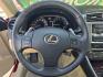 2006 RED Lexus IS (JTHBK262062) with an 2.5L V6 24V DOHC engine, AUTO transmission, located at 2660 S.Garland Avenue, Garland, TX, 75041, (469) 298-3118, 32.885551, -96.655602 - Photo#12