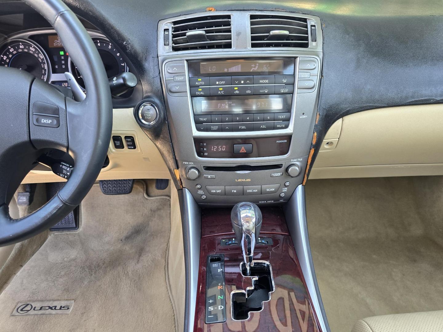 2006 RED Lexus IS (JTHBK262062) with an 2.5L V6 24V DOHC engine, AUTO transmission, located at 2660 S.Garland Avenue, Garland, TX, 75041, (469) 298-3118, 32.885551, -96.655602 - Photo#14