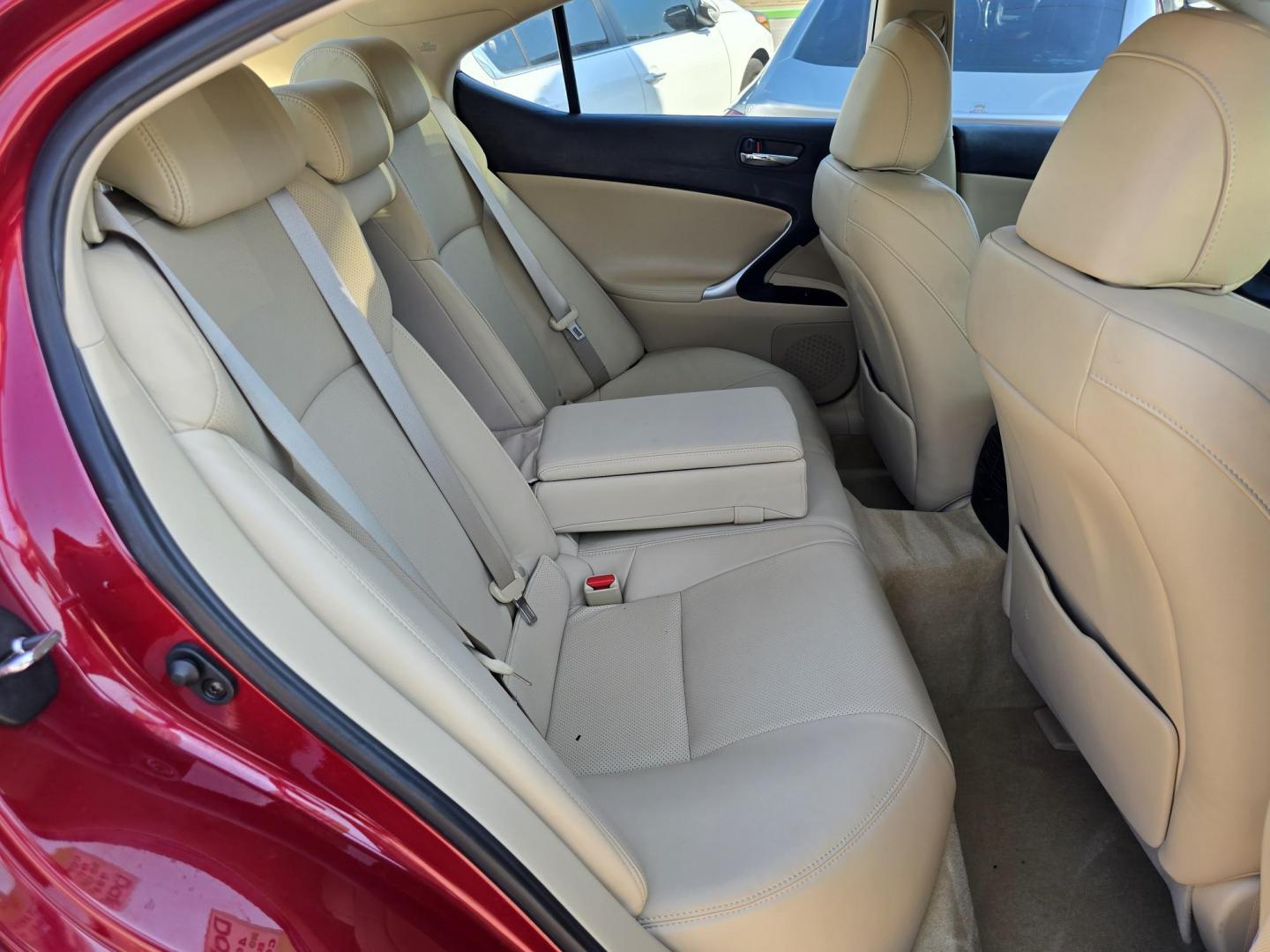 2006 RED Lexus IS (JTHBK262062) with an 2.5L V6 24V DOHC engine, AUTO transmission, located at 2660 S.Garland Avenue, Garland, TX, 75041, (469) 298-3118, 32.885551, -96.655602 - Photo#17