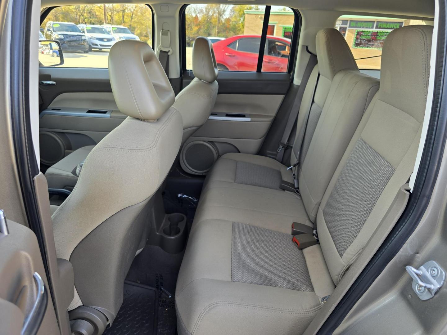 2008 GRAY Jeep Patriot Sport (1J8FT28W38D) with an 2.4L L4 DOHC 16V engine, AUTO transmission, located at 2660 S.Garland Avenue, Garland, TX, 75041, (469) 298-3118, 32.885551, -96.655602 - Photo#14