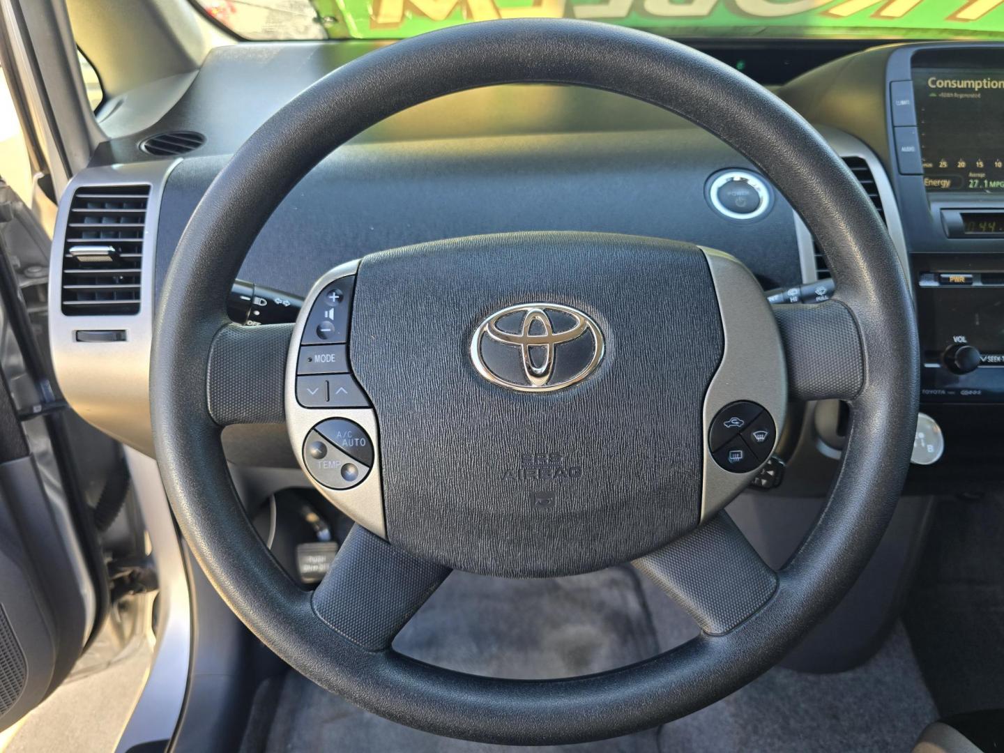 2008 SILVER Toyota Prius 4-Door Liftback (JTDKB20U587) with an 1.5L L4 DOHC 16V HYBRID engine, Automatic CVT Overdrive transmission, located at 2660 S.Garland Avenue, Garland, TX, 75041, (469) 298-3118, 32.885551, -96.655602 - Photo#12