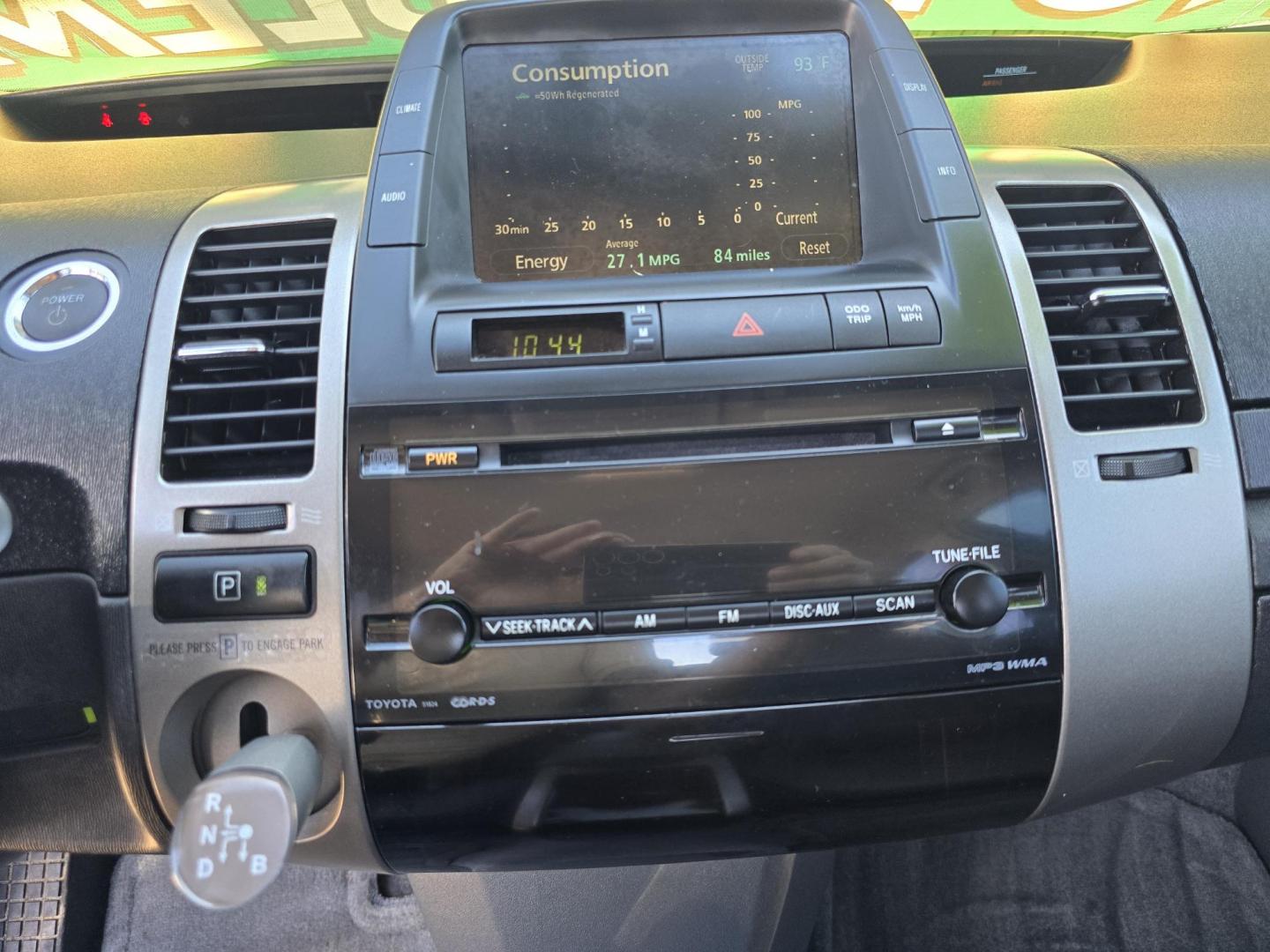 2008 SILVER Toyota Prius 4-Door Liftback (JTDKB20U587) with an 1.5L L4 DOHC 16V HYBRID engine, Automatic CVT Overdrive transmission, located at 2660 S.Garland Avenue, Garland, TX, 75041, (469) 298-3118, 32.885551, -96.655602 - Photo#15