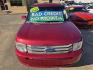 2009 RED Ford Flex SEL (2FMDK52C49B) with an 3.5L V6 DOHC 24V engine, 6-Speed Automatic transmission, located at 2660 S.Garland Avenue, Garland, TX, 75041, (469) 298-3118, 32.885551, -96.655602 - Photo#8