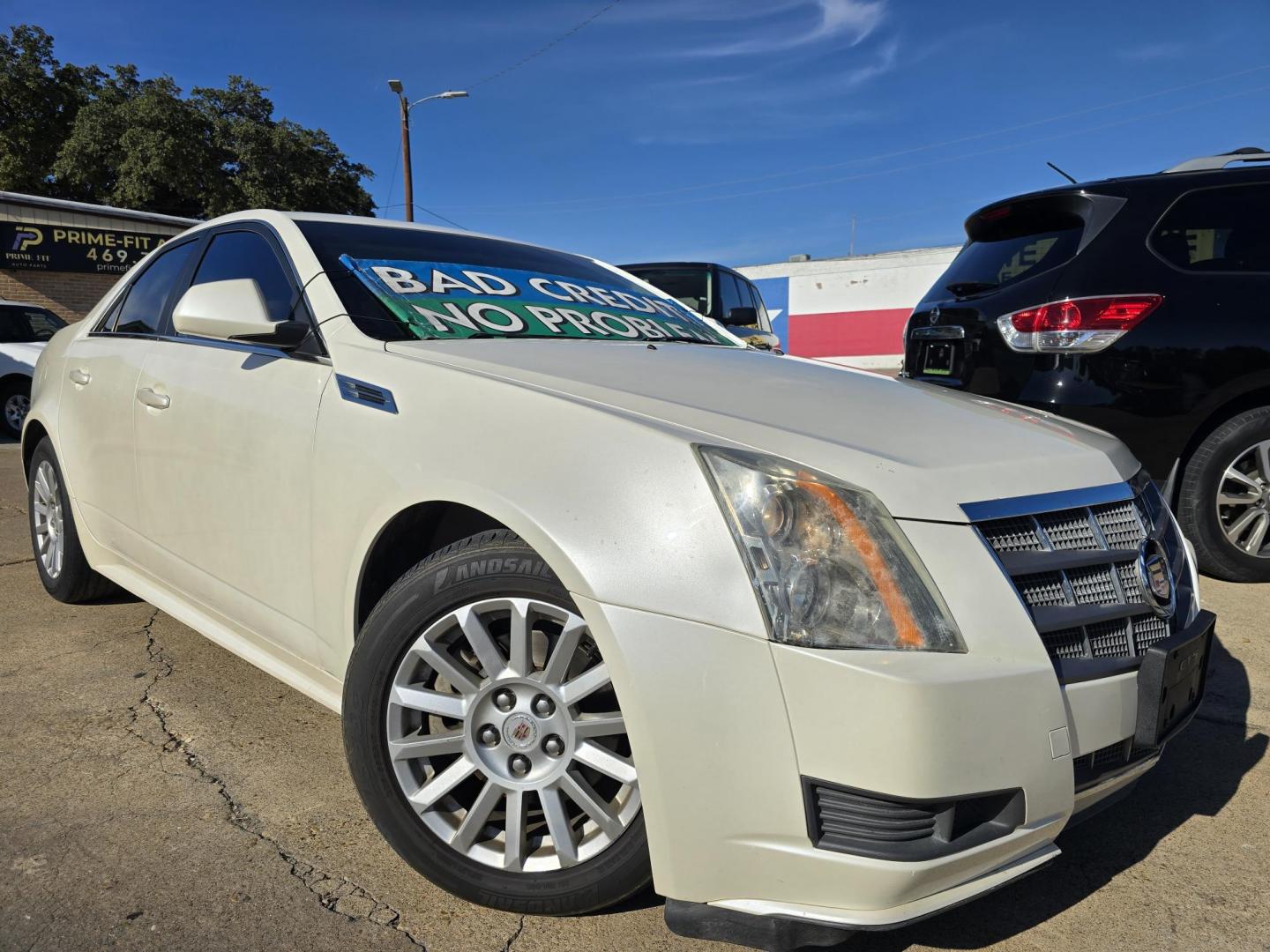 2010 DIAMOND WHITE Cadillac CTS 3.0L Luxury (1G6DE5EG0A0) with an 3.0L V6 DOHC 24V engine, AUTO transmission, located at 2660 S.Garland Avenue, Garland, TX, 75041, (469) 298-3118, 32.885551, -96.655602 - Photo#0