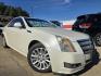2010 DIAMOND WHITE Cadillac CTS 3.0L Luxury (1G6DE5EG0A0) with an 3.0L V6 DOHC 24V engine, AUTO transmission, located at 2660 S.Garland Avenue, Garland, TX, 75041, (469) 298-3118, 32.885551, -96.655602 - Photo#0