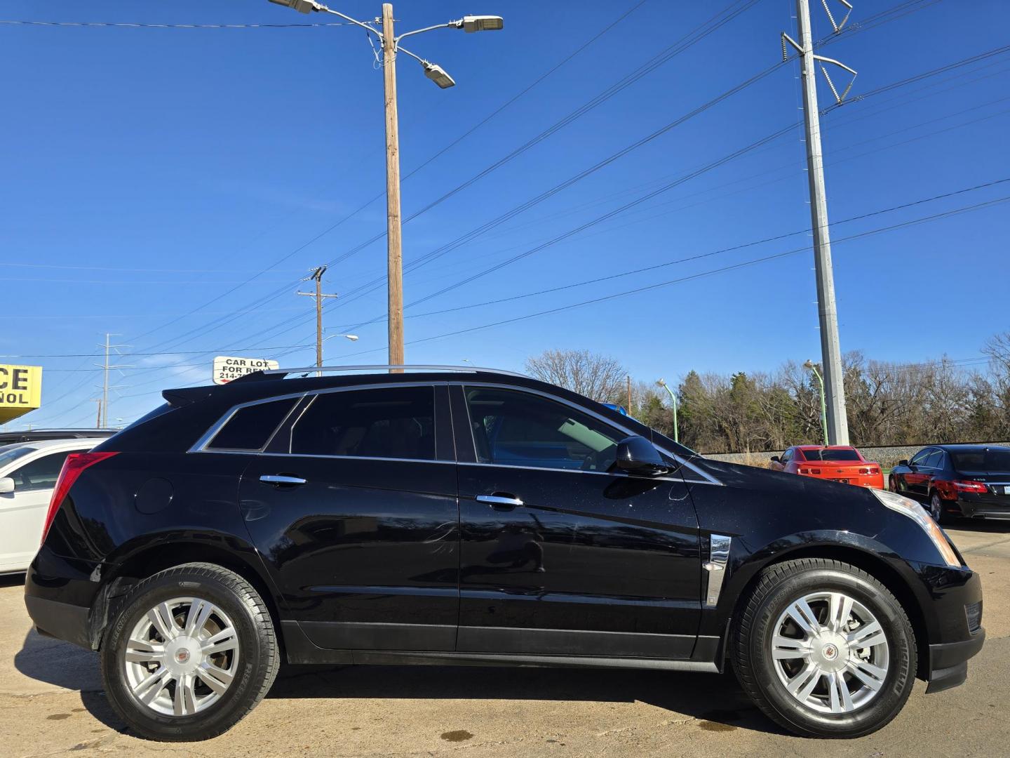 2010 BLACK Cadillac SRX Luxury Collection (3GYFNAEY9AS) with an 3.0L V6 DOHC 24V engine, 6-Speed Automatic transmission, located at 2660 S.Garland Avenue, Garland, TX, 75041, (469) 298-3118, 32.885551, -96.655602 - Photo#2