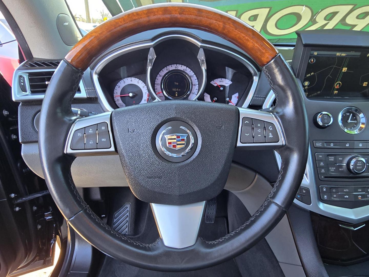 2010 BLACK Cadillac SRX Luxury Collection (3GYFNAEY9AS) with an 3.0L V6 DOHC 24V engine, 6-Speed Automatic transmission, located at 2660 S.Garland Avenue, Garland, TX, 75041, (469) 298-3118, 32.885551, -96.655602 - Photo#12