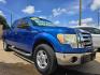 2010 BLUE Ford F-150 XLT SUPER CREW (1FTEW1C85AF) with an 4.6L V8 SOHC 24V engine, 4-Speed Automatic transmission, located at 2660 S.Garland Avenue, Garland, TX, 75041, (469) 298-3118, 32.885551, -96.655602 - Photo#1