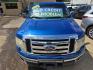 2010 BLUE Ford F-150 XLT SUPER CREW (1FTEW1C85AF) with an 4.6L V8 SOHC 24V engine, 4-Speed Automatic transmission, located at 2660 S.Garland Avenue, Garland, TX, 75041, (469) 298-3118, 32.885551, -96.655602 - Photo#9