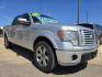 2010 SILVER /BLACK Ford F-150 Lariat SuperCrew 5.5-ft. Bed 2WD (1FTFW1CV3AK) with an 5.4L V8 SOHC 24V FFV engine, 4-Speed Automatic transmission, located at 2660 S.Garland Avenue, Garland, TX, 75041, (469) 298-3118, 32.885551, -96.655602 - Photo#1