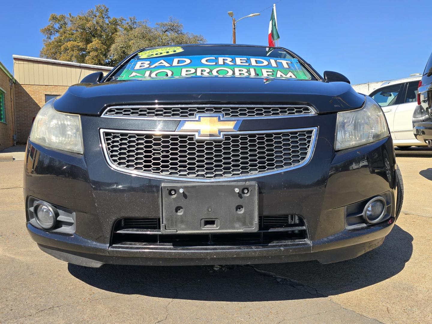2011 BLACK Chevrolet Cruze LT (1G1PF5S93B7) with an 1.4L L4 DOHC 16V TURBO engine, AUTO transmission, located at 2660 S.Garland Avenue, Garland, TX, 75041, (469) 298-3118, 32.885551, -96.655602 - Photo#9