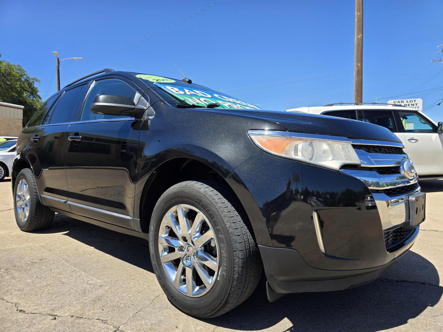 2011 BLACK Ford Edge Limited (2FMDK3KC1BB) with an 3.5L V6 DOHC 24V engine, 6-Speed Automatic transmission, located at 2660 S.Garland Avenue, Garland, TX, 75041, (469) 298-3118, 32.885551, -96.655602 - Photo#1