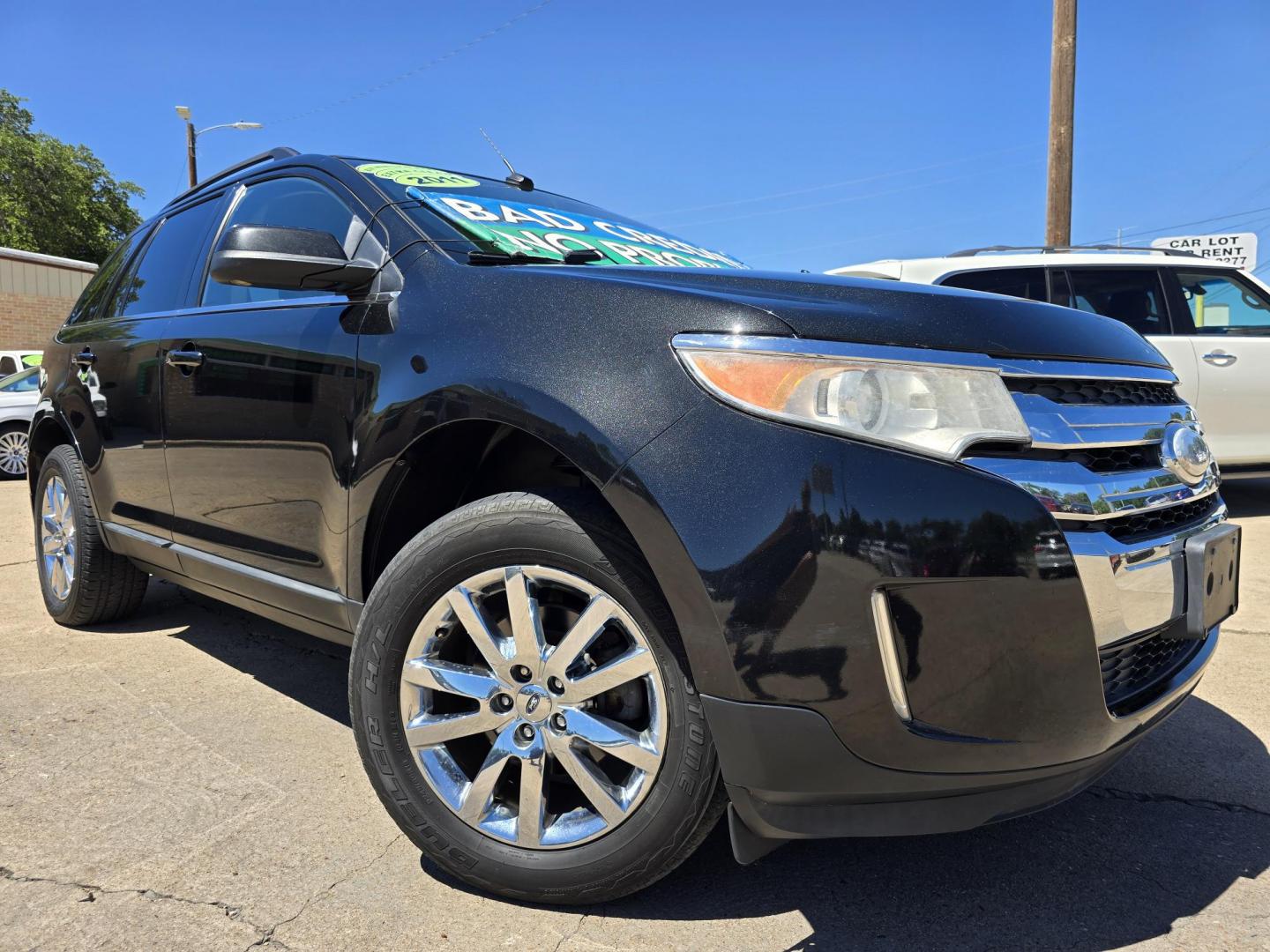 2011 BLACK Ford Edge Limited (2FMDK3KC1BB) with an 3.5L V6 DOHC 24V engine, 6-Speed Automatic transmission, located at 2660 S.Garland Avenue, Garland, TX, 75041, (469) 298-3118, 32.885551, -96.655602 - Photo#0