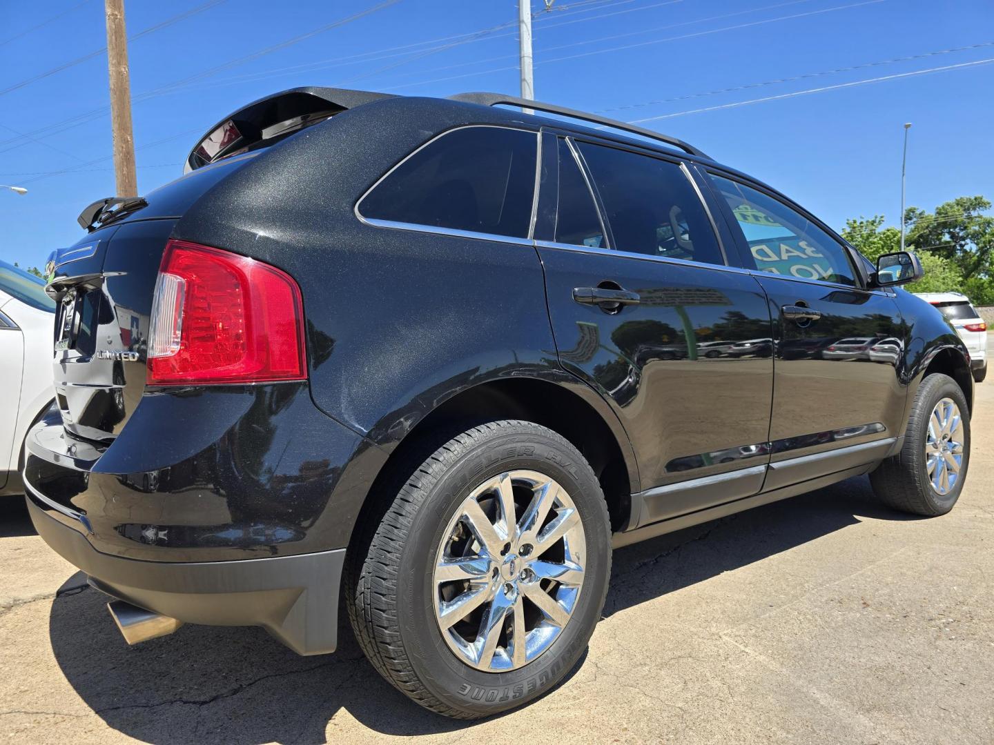 2011 BLACK Ford Edge Limited (2FMDK3KC1BB) with an 3.5L V6 DOHC 24V engine, 6-Speed Automatic transmission, located at 2660 S.Garland Avenue, Garland, TX, 75041, (469) 298-3118, 32.885551, -96.655602 - Photo#3