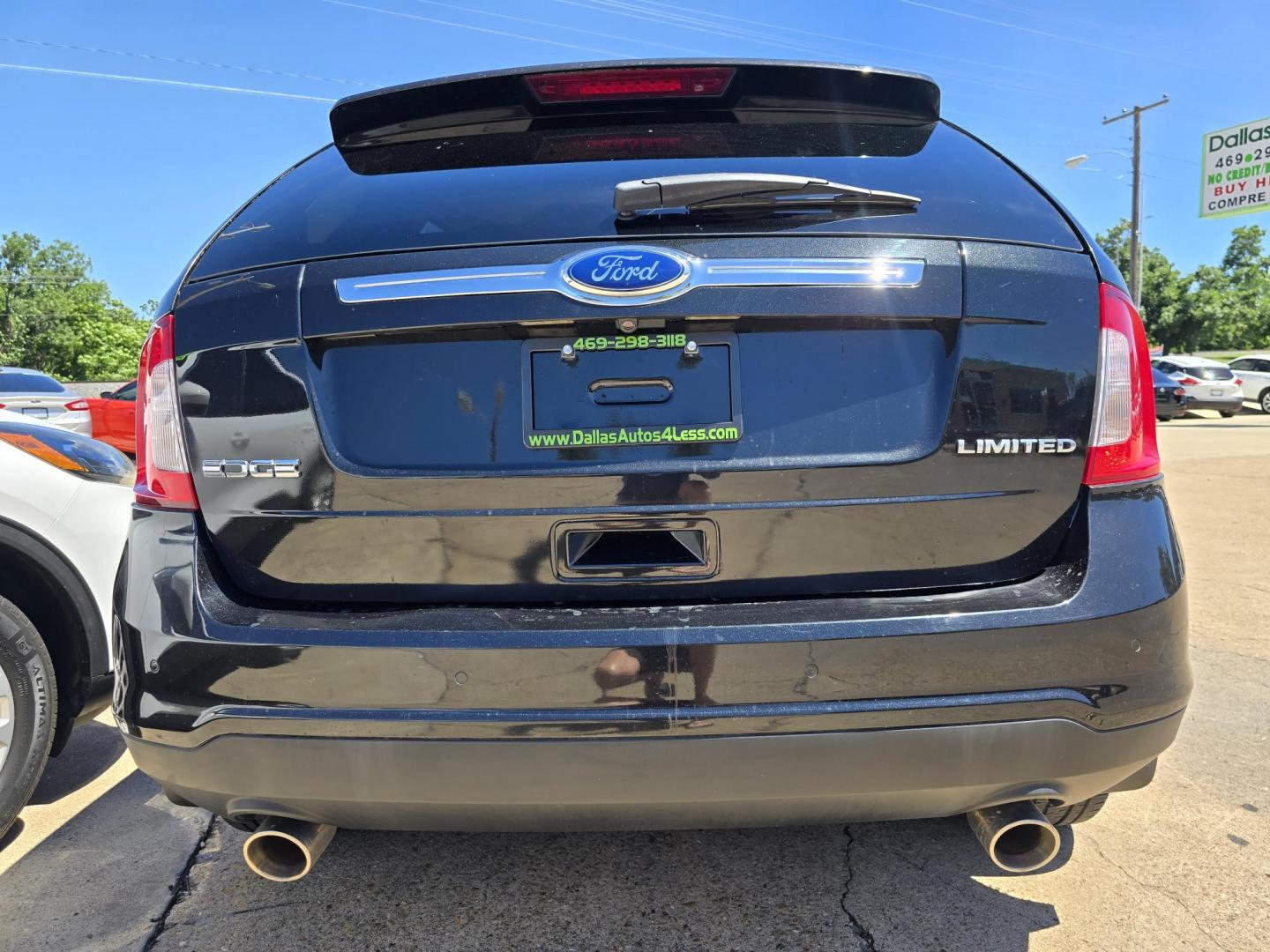 2011 BLACK Ford Edge Limited (2FMDK3KC1BB) with an 3.5L V6 DOHC 24V engine, 6-Speed Automatic transmission, located at 2660 S.Garland Avenue, Garland, TX, 75041, (469) 298-3118, 32.885551, -96.655602 - Photo#4