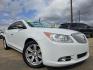 2012 WHITE Buick LaCrosse Premium Package 1, w/Leather (1G4GD5G31CF) with an 3.6L V6 DOHC 24V FFV engine, 6-Speed Automatic transmission, located at 2660 S.Garland Avenue, Garland, TX, 75041, (469) 298-3118, 32.885551, -96.655602 - Photo#0