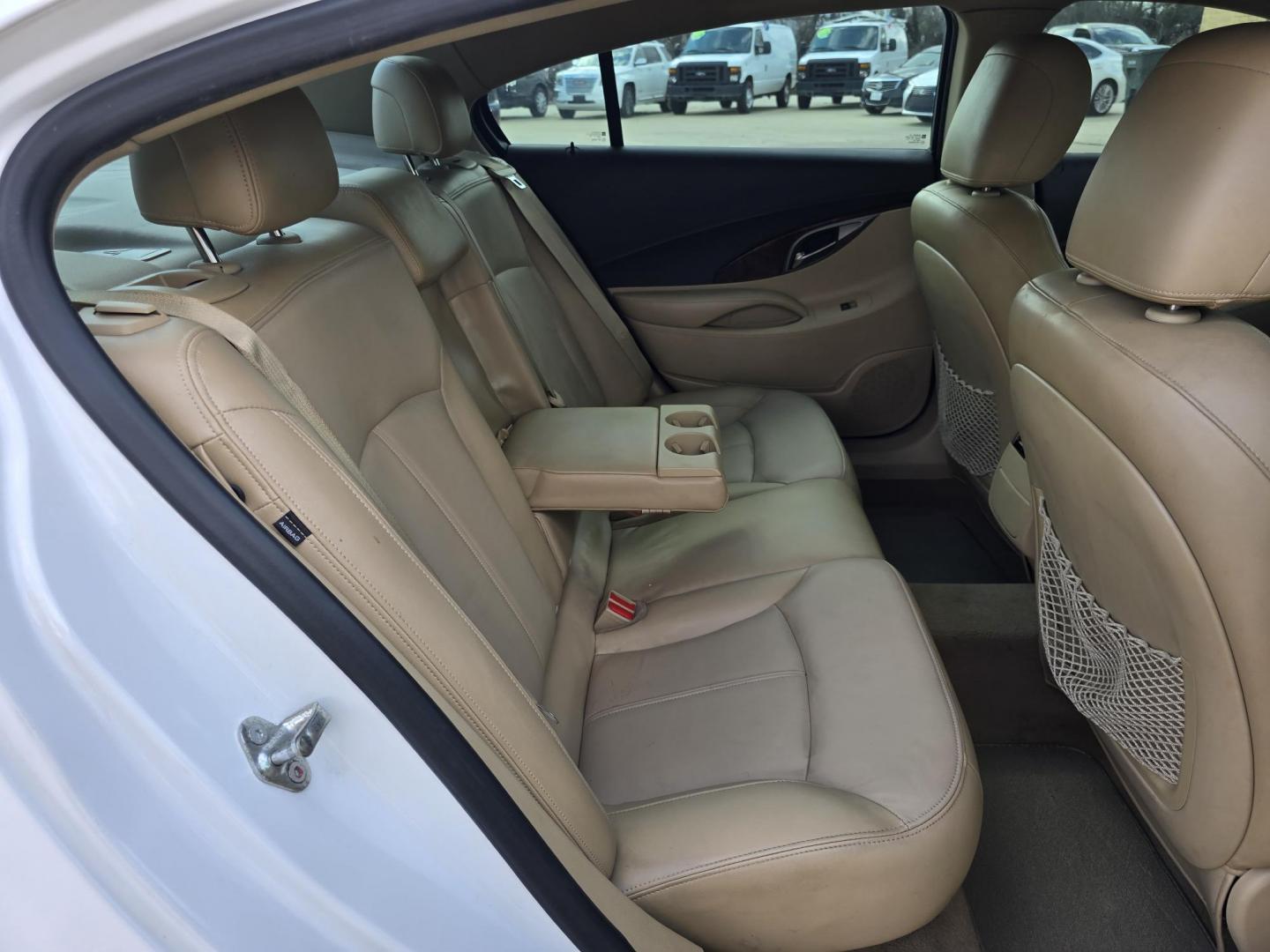 2012 WHITE Buick LaCrosse Premium Package 1, w/Leather (1G4GD5G31CF) with an 3.6L V6 DOHC 24V FFV engine, 6-Speed Automatic transmission, located at 2660 S.Garland Avenue, Garland, TX, 75041, (469) 298-3118, 32.885551, -96.655602 - Photo#16