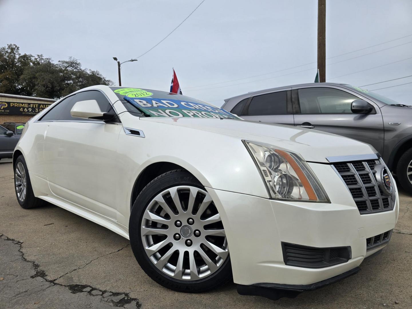 2012 DIAMOND WHITE Cadillac CTS (1G6DA1E32C0) with an 3.6L V6 DOHC 24V FFV engine, 6-Speed Automatic transmission, located at 2660 S.Garland Avenue, Garland, TX, 75041, (469) 298-3118, 32.885551, -96.655602 - Photo#0