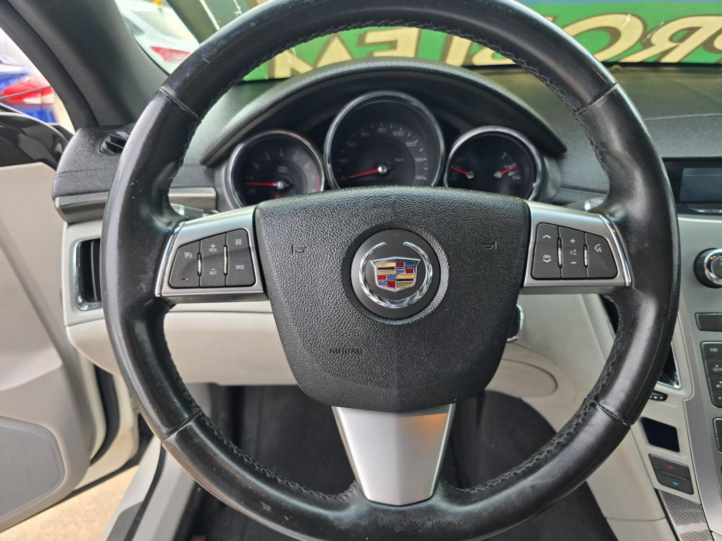 2012 DIAMOND WHITE Cadillac CTS (1G6DA1E32C0) with an 3.6L V6 DOHC 24V FFV engine, 6-Speed Automatic transmission, located at 2660 S.Garland Avenue, Garland, TX, 75041, (469) 298-3118, 32.885551, -96.655602 - Photo#12