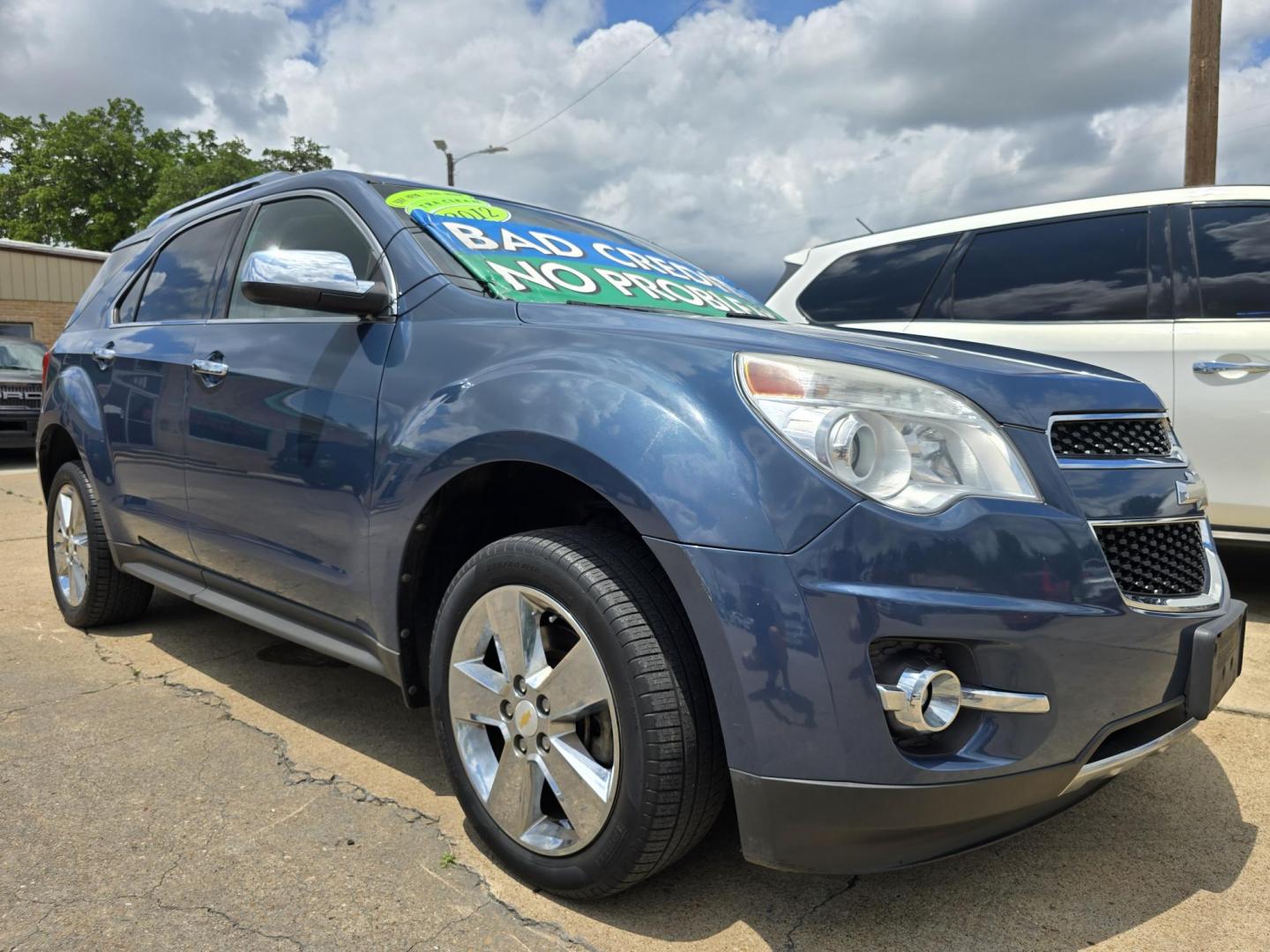 2012 BLUE Chevrolet Equinox LTZ (2GNALFEK8C6) with an 2.4L L4 DOHC 16V engine, 6-Speed Automatic transmission, located at 2660 S.Garland Avenue, Garland, TX, 75041, (469) 298-3118, 32.885551, -96.655602 - Photo#1