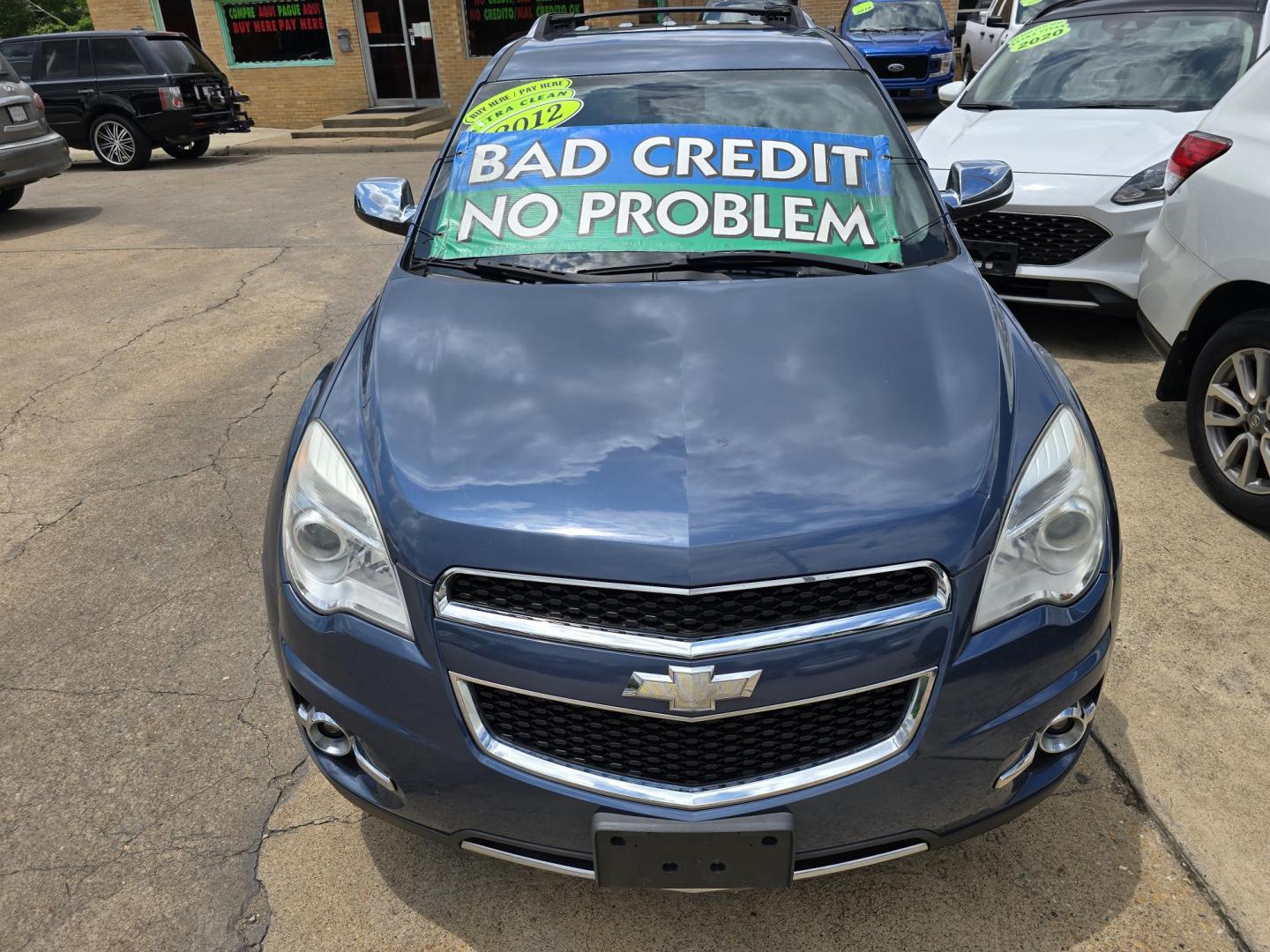 2012 BLUE Chevrolet Equinox LTZ (2GNALFEK8C6) with an 2.4L L4 DOHC 16V engine, 6-Speed Automatic transmission, located at 2660 S.Garland Avenue, Garland, TX, 75041, (469) 298-3118, 32.885551, -96.655602 - Photo#8
