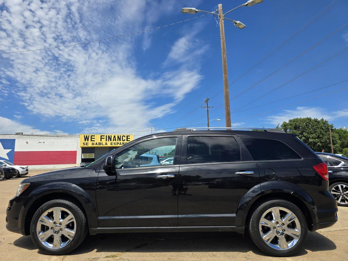 2012 BLACK Dodge Journey Crew (3C4PDCDG2CT) with an 3.6L V6 DOHC 24V engine, 6-Speed Automatic transmission, located at 2660 S.Garland Avenue, Garland, TX, 75041, (469) 298-3118, 32.885551, -96.655602 - Photo#6