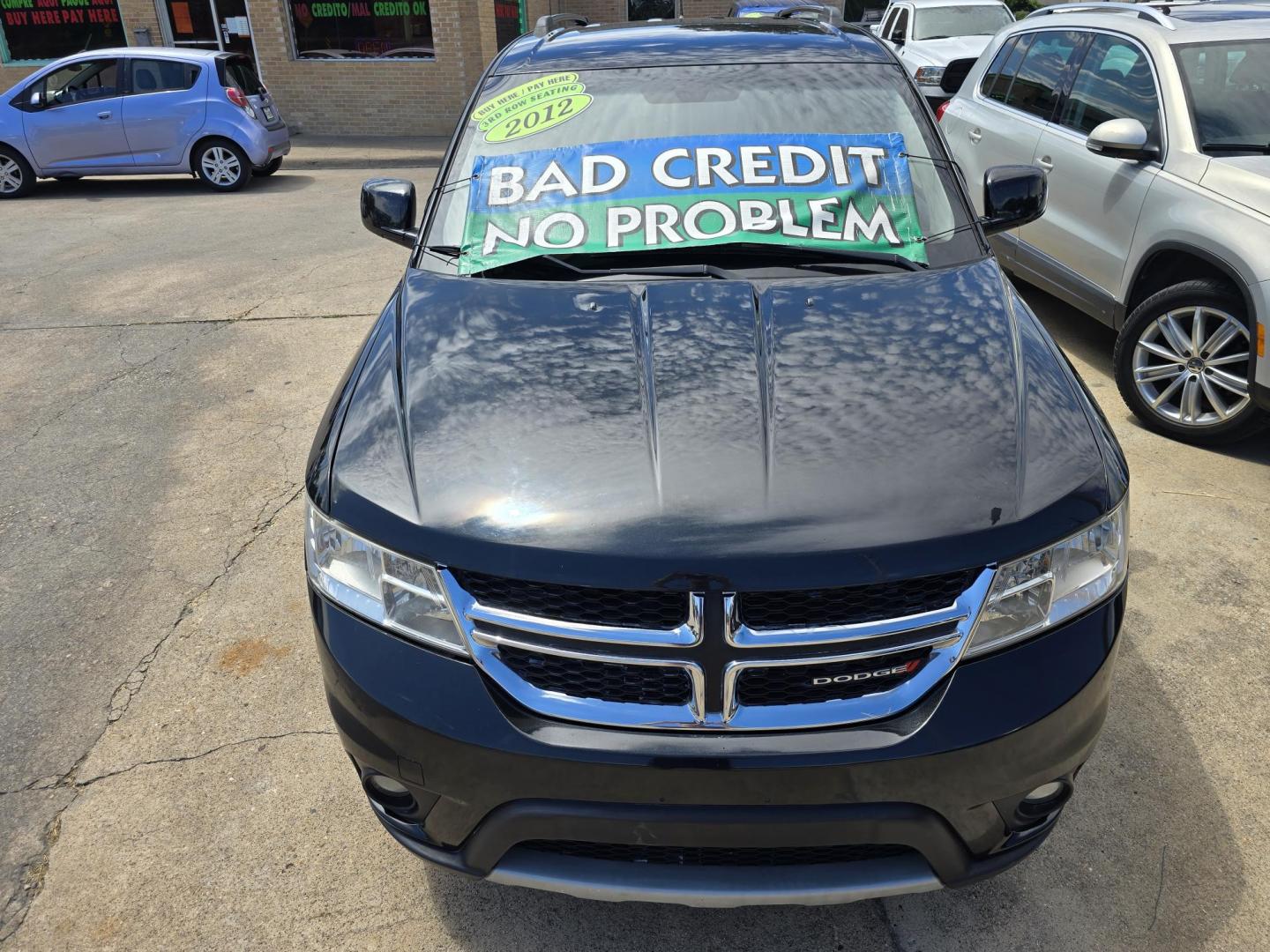 2012 BLACK Dodge Journey Crew (3C4PDCDG2CT) with an 3.6L V6 DOHC 24V engine, 6-Speed Automatic transmission, located at 2660 S.Garland Avenue, Garland, TX, 75041, (469) 298-3118, 32.885551, -96.655602 - Photo#8