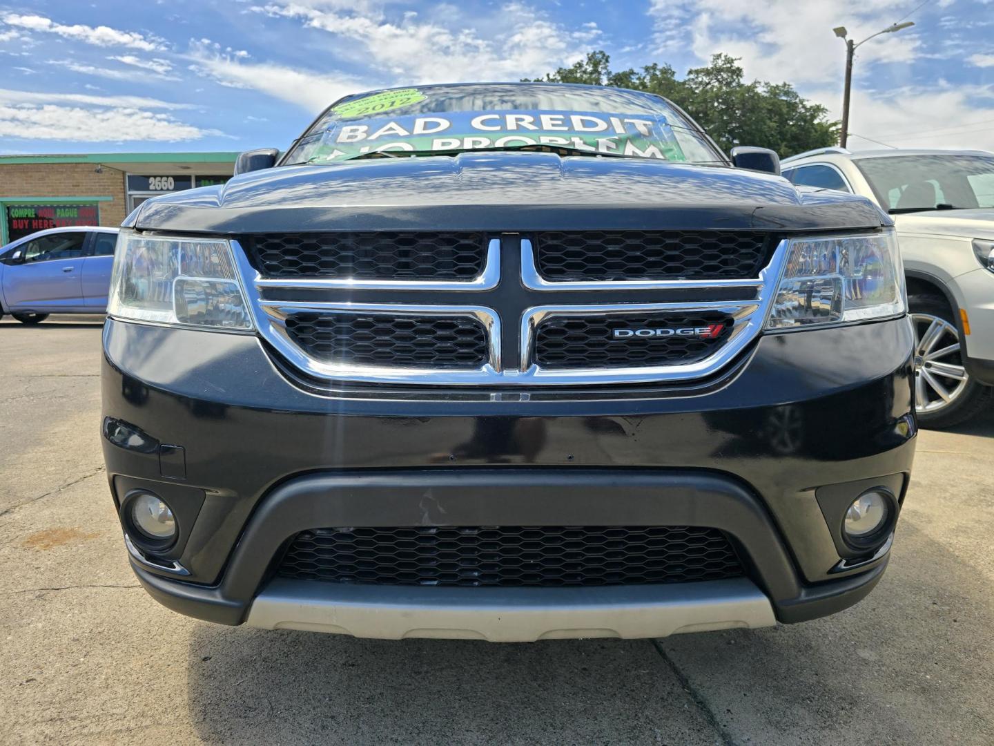 2012 BLACK Dodge Journey Crew (3C4PDCDG2CT) with an 3.6L V6 DOHC 24V engine, 6-Speed Automatic transmission, located at 2660 S.Garland Avenue, Garland, TX, 75041, (469) 298-3118, 32.885551, -96.655602 - Photo#9