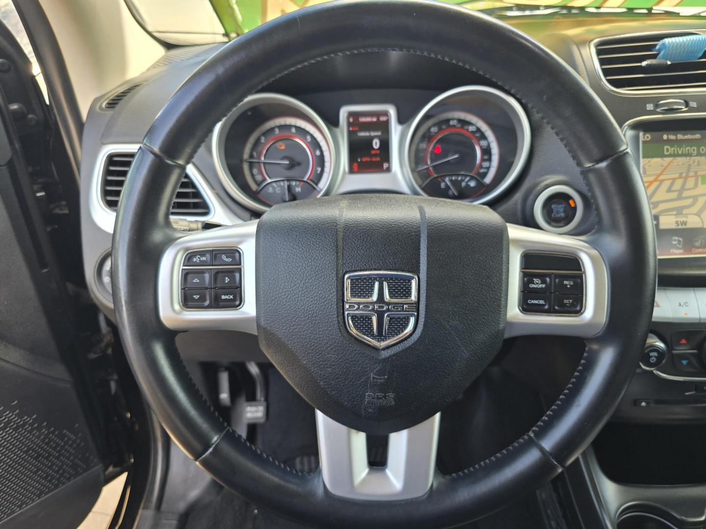 2012 BLACK Dodge Journey Crew (3C4PDCDG2CT) with an 3.6L V6 DOHC 24V engine, 6-Speed Automatic transmission, located at 2660 S.Garland Avenue, Garland, TX, 75041, (469) 298-3118, 32.885551, -96.655602 - Photo#12