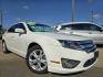 2012 WHITE Ford Fusion SE (3FAHP0HA5CR) with an 2.5L L4 DOHC 16V engine, AUTO transmission, located at 2660 S.Garland Avenue, Garland, TX, 75041, (469) 298-3118, 32.885551, -96.655602 - Photo#0