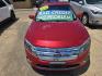2012 RED Ford Fusion SE (3FAHP0HA8CR) with an 2.5L L4 DOHC 16V engine, AUTO transmission, located at 2660 S.Garland Avenue, Garland, TX, 75041, (469) 298-3118, 32.885551, -96.655602 - Photo#8