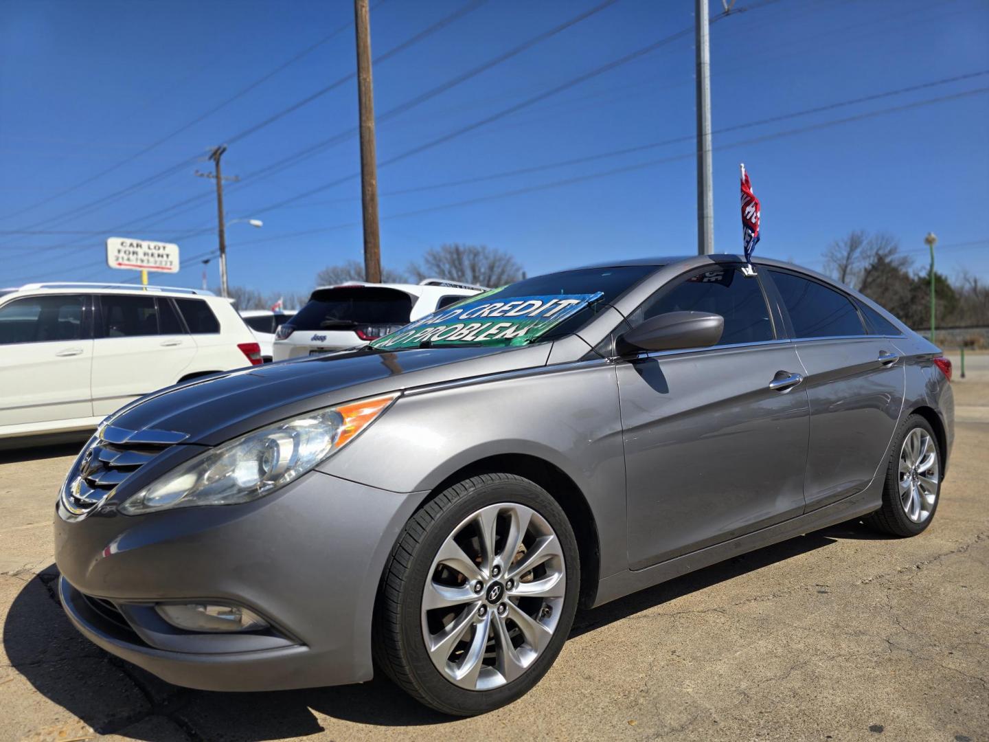 2012 GRAY Hyundai Sonata SE (5NPEC4AB9CH) with an 2.0L L4 DOHC 16V engine, 6-Speed Automatic transmission, located at 2660 S.Garland Avenue, Garland, TX, 75041, (469) 298-3118, 32.885551, -96.655602 - Photo#7