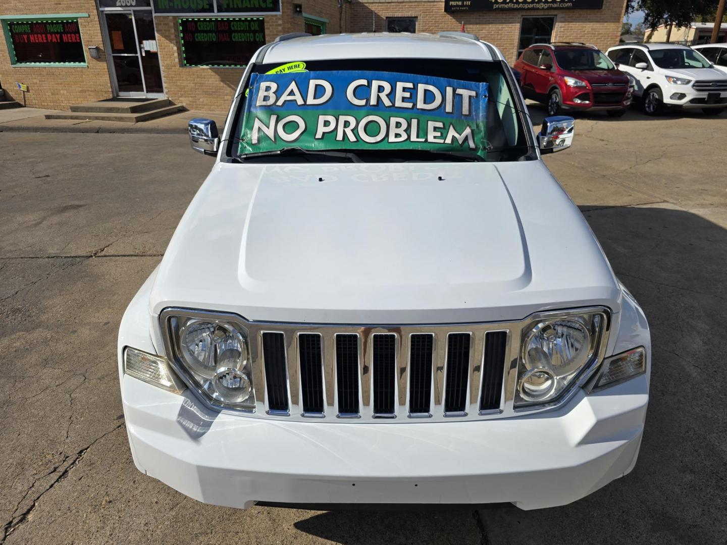 2012 WHITE Jeep Liberty Sport (1C4PJLAK8CW) with an 3.7L V6 SOHC 12V engine, 4-Speed Automatic transmission, located at 2660 S.Garland Avenue, Garland, TX, 75041, (469) 298-3118, 32.885551, -96.655602 - Photo#8