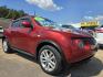 2012 RED /BLACK Nissan Juke SL (JN8AF5MR0CT) with an 1.6L L4 DOHC 16V engine, Continuously Variable Transmission transmission, located at 2660 S.Garland Avenue, Garland, TX, 75041, (469) 298-3118, 32.885551, -96.655602 - Photo#1