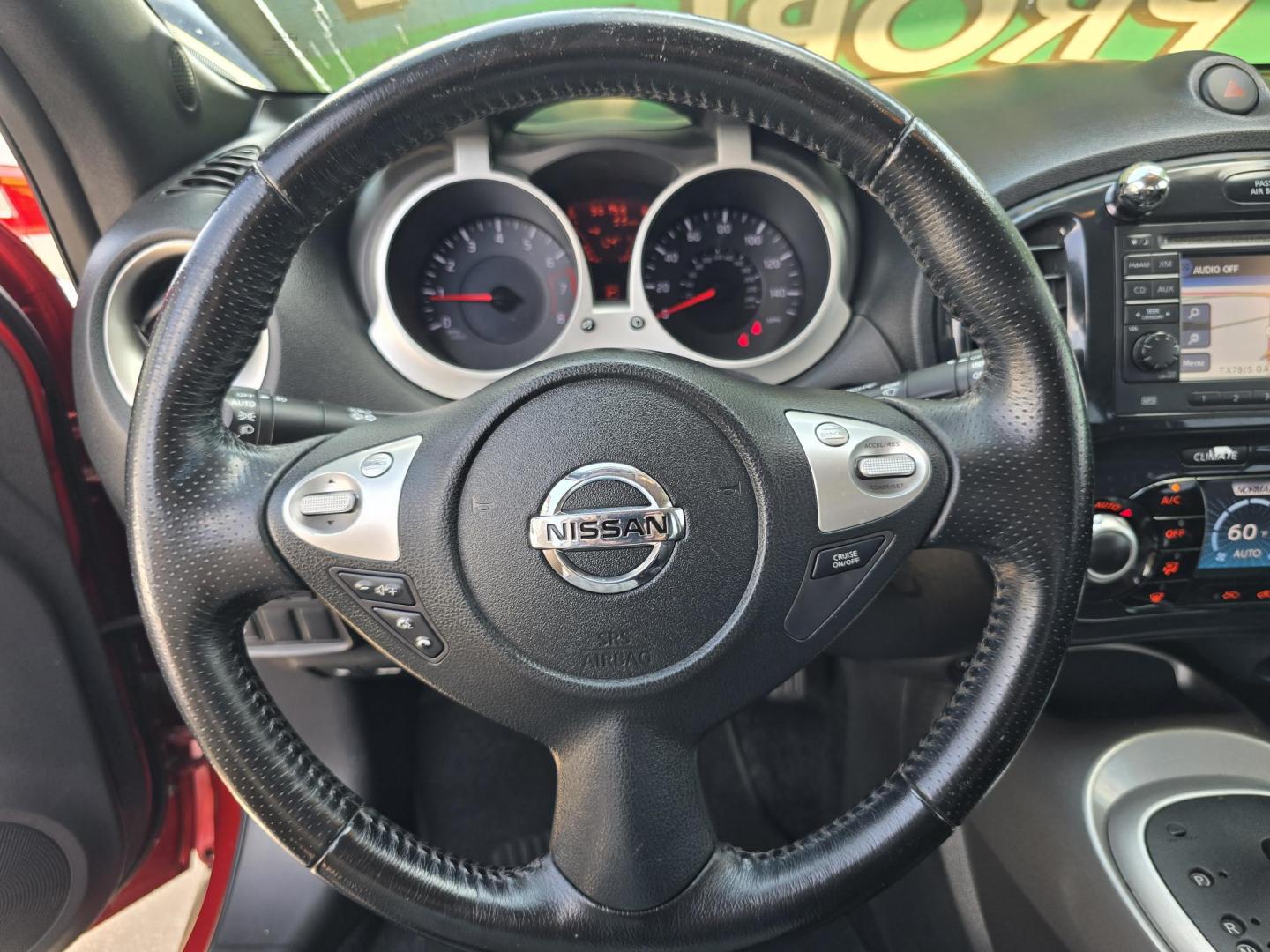 2012 RED /BLACK Nissan Juke SL (JN8AF5MR0CT) with an 1.6L L4 DOHC 16V engine, Continuously Variable Transmission transmission, located at 2660 S.Garland Avenue, Garland, TX, 75041, (469) 298-3118, 32.885551, -96.655602 - Photo#12