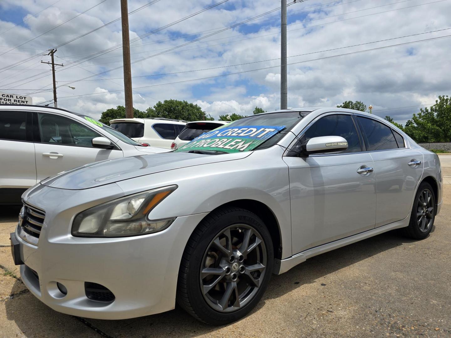2012 SILVER Nissan Maxima SV (1N4AA5AP5CC) with an 3.5L V6 DOHC 24V engine, Continuously Variable Transmission transmission, located at 2660 S.Garland Avenue, Garland, TX, 75041, (469) 298-3118, 32.885551, -96.655602 - Photo#7