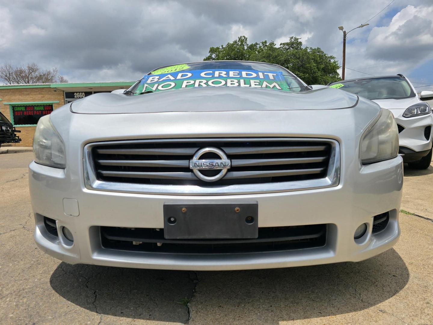 2012 SILVER Nissan Maxima SV (1N4AA5AP5CC) with an 3.5L V6 DOHC 24V engine, Continuously Variable Transmission transmission, located at 2660 S.Garland Avenue, Garland, TX, 75041, (469) 298-3118, 32.885551, -96.655602 - Photo#8