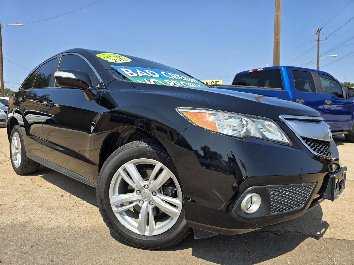 2013 BLACK Acura RDX Technology Package (5J8TB3H55DL) with an 2.3L L4 DOHC 16V engine, 6-Speed Automatic transmission, located at 2660 S.Garland Avenue, Garland, TX, 75041, (469) 298-3118, 32.885551, -96.655602 - Welcome to DallasAutos4Less, one of the Premier BUY HERE PAY HERE Dealers in the North Dallas Area. We specialize in financing to people with NO CREDIT or BAD CREDIT. We need proof of income, proof of residence, and a ID. Come buy your new car from us today!! This is a very well cared for 2013 AC - Photo#0