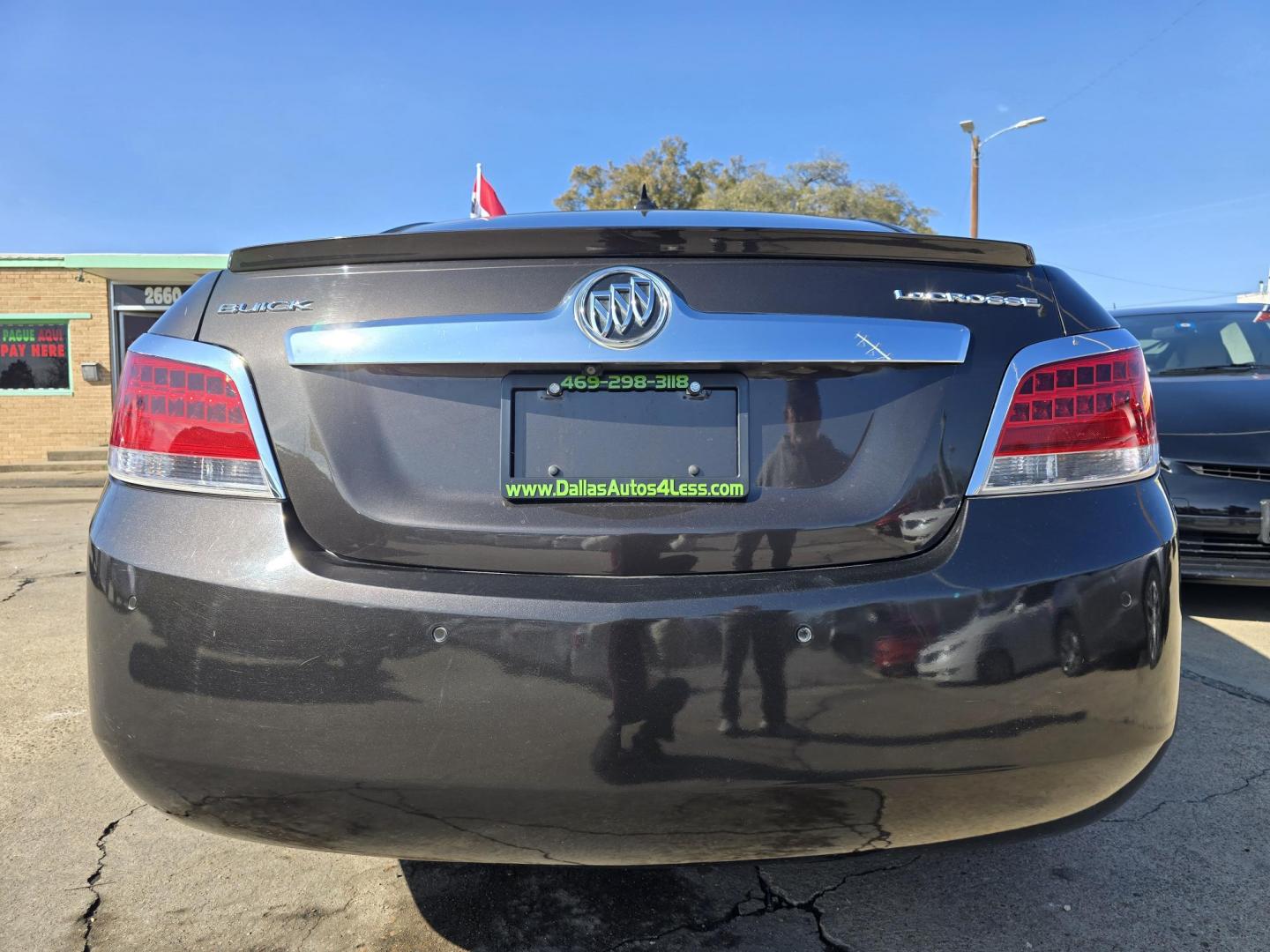 2013 BLACK Buick LaCrosse Leather Package (1G4GC5ER1DF) with an 2.4L L4 DOHC 16V engine, 6-Speed Automatic transmission, located at 2660 S.Garland Avenue, Garland, TX, 75041, (469) 298-3118, 32.885551, -96.655602 - Photo#4