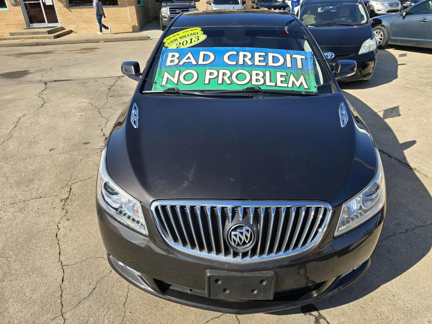 2013 BLACK Buick LaCrosse Leather Package (1G4GC5ER1DF) with an 2.4L L4 DOHC 16V engine, 6-Speed Automatic transmission, located at 2660 S.Garland Avenue, Garland, TX, 75041, (469) 298-3118, 32.885551, -96.655602 - Photo#8